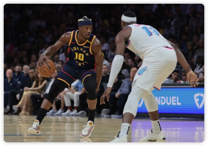 直面老东家！维金斯填满数据栏 巴特勒11+6 热火26分大胜勇士